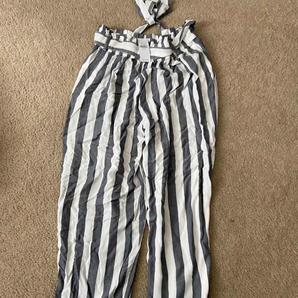 Women’s stripped ballon pant